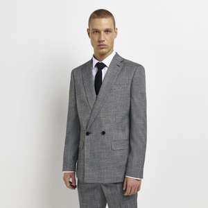 River Island Mens Double Breasted Suit Jacket (Sizes 34 to 44) - Sold by River Island