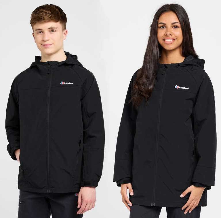 Berghaus Kids' Bowood Waterproof Jacket with code (3 colours available) + free delivery