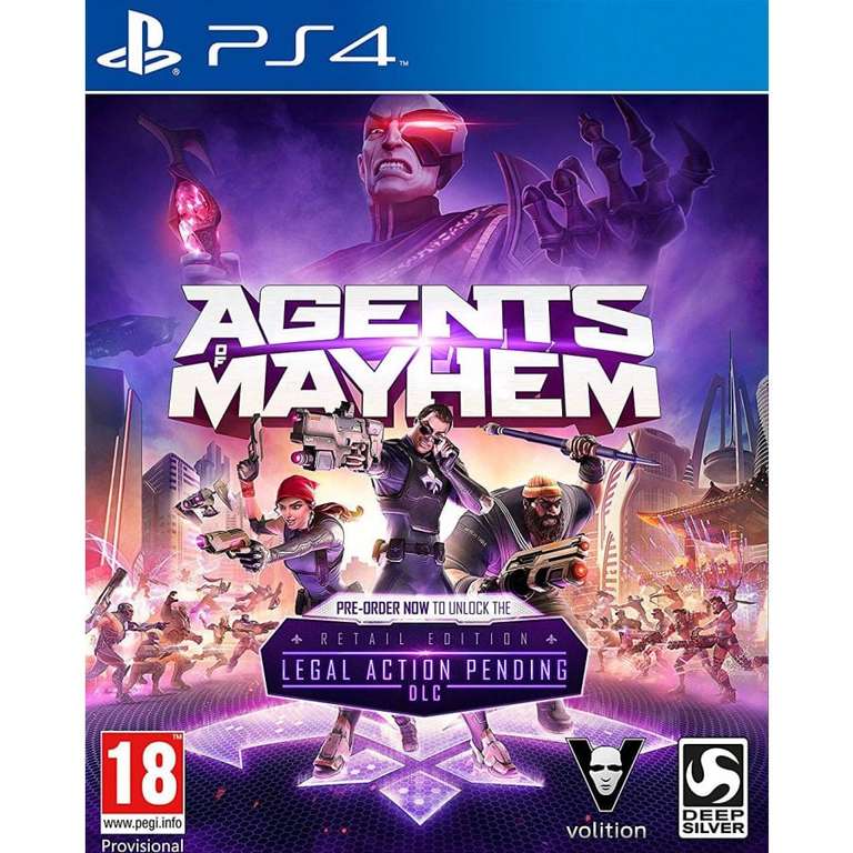 Agents of Mayhem (PS4) £2.95 @ The Game Collection