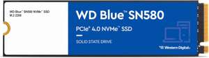 Western Digital SN580 1TB Gen4 PCIe NVME SSD with code @ Box UK