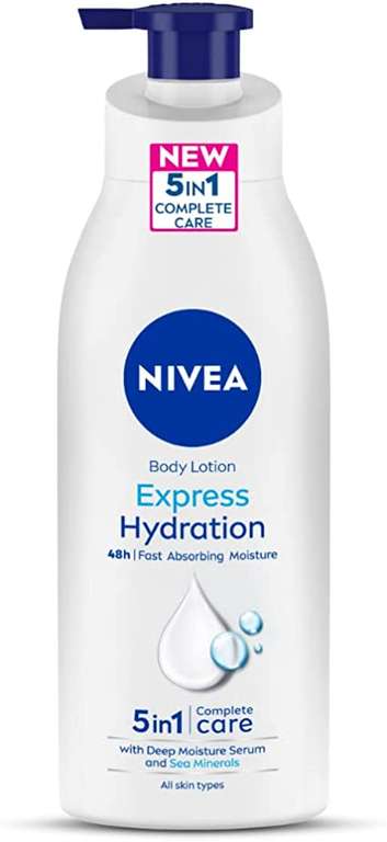 NIVEA Express Hydration Body Lotion for Normal Skin 400ml £3.49 Free Click & Collect @ Superdrug