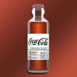 12 x Official Coca Cola Signature Mixers Smoky Notes 200ml Glass Bottles £3.69 + £1 delivery (free on a £5 spend) at Yankee bundles