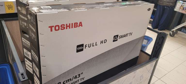 Toshiba 43 Inch 43L2163DB Full HD Smart TV - £179 Instore @ LIDL (London)