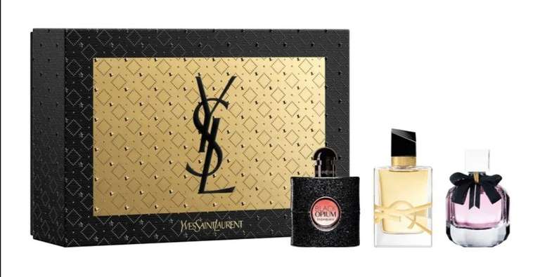 Yves Saint Laurent Gift Set - 3 x 7.5ml Parfums £27.35 @ Fragrance Direct