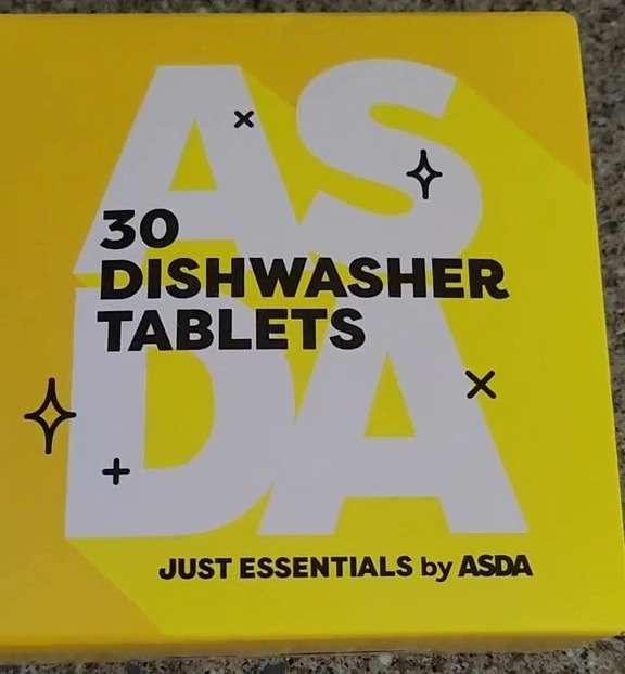 Asda essentials 30 dishwasher tablets 40p @ Asda (Weston-super-Mare)