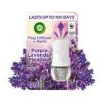 Air Wick|Purple Lavender Meadow|Plug in Electrical Air Freshener |1 Gadget & 1 Refill S&S £3.83