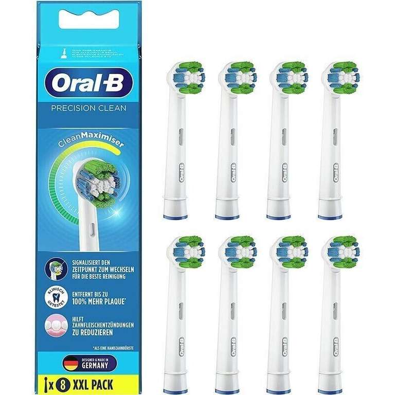 Oral-B Braun Precision Clean Replacement Toothbrush Heads (8) With Code sold by Healthmagasin1 (UK mainland)