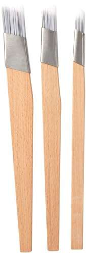 Harris Seriously Good Fitch Paint Brushes Pack Of 3 Cutting In & Control Hobby & Craft 0.5", 0.75", 1