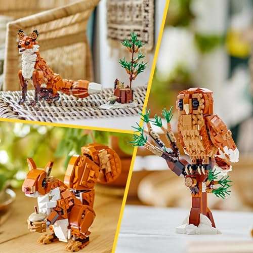 LEGO 31154 Creator 3in1 Forest Animals: Red Fox - Pre-order for March 1st - Amazon Exclusive