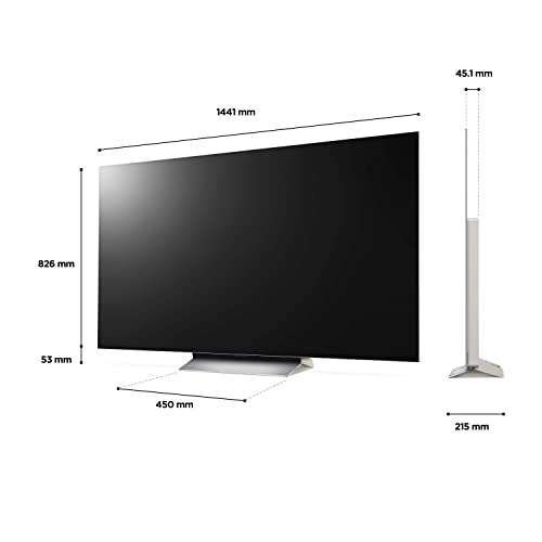 LG OLED C2 65" Smart TV - LG OLED C2 65" 4K Ultra HD £1399 @ Amazon