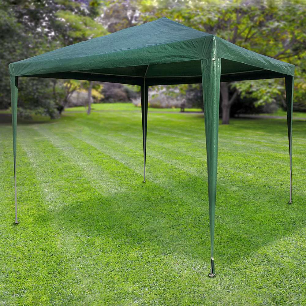 JARDIN 3m2 Garden Gazebo - Green £24.99 