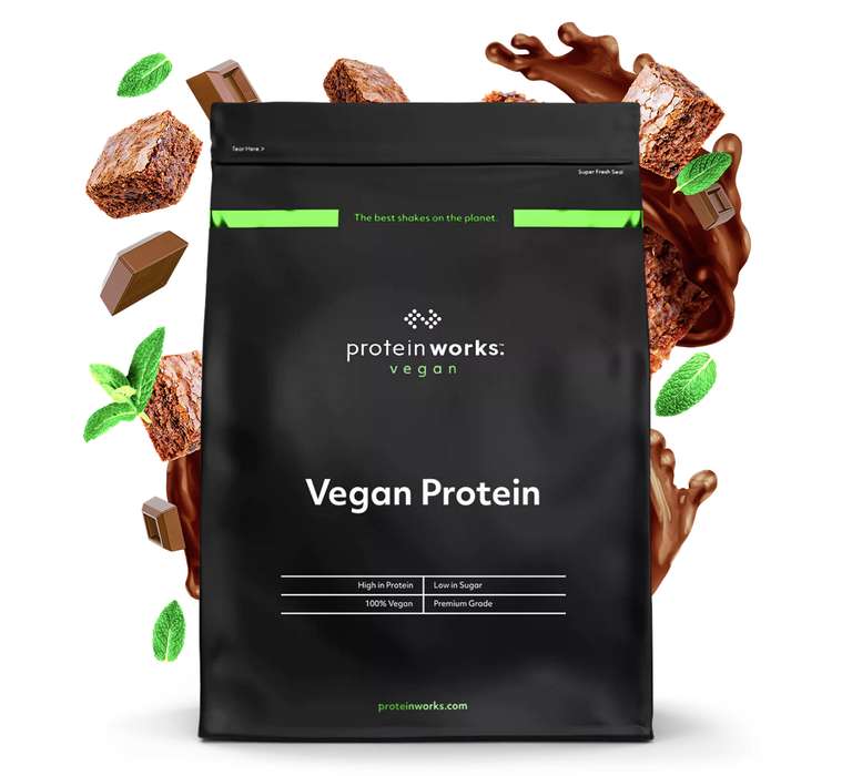 Protein Works 1kg Vegan Protein (with code)