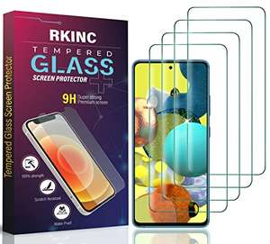 Screen Protector [4-Pack] for Samsung Galaxy A53 5G/A52s 5G/ A52 4G/5G Tempered Glass Film Screen Protector - Sold By DGVUK