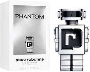 Paco Rabanne Phantom Eau De Toilette 50ml For Men + 3 Free Gifts , Rabanne Towel , Rabanne Keyring & Sample (£40.50 with student discount)