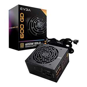 EVGA 600 GD, 80+ GOLD 600W, 5 Year Warranty non Modular PSU