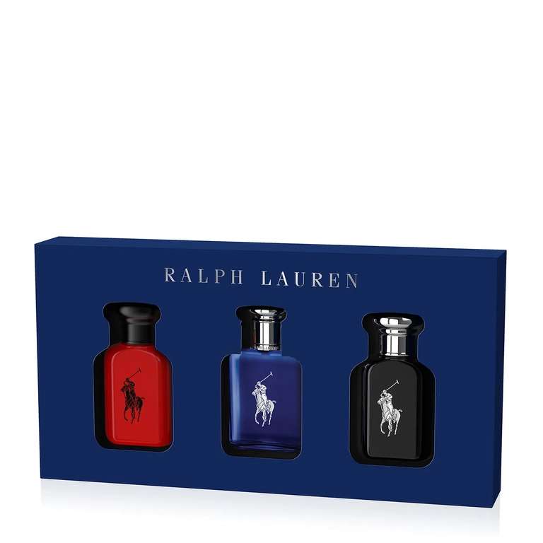 Ralph Lauren World of Polo Eau de Toilette Travel Spray 3 x 40ml Gift Set £38.06 with code @ Escentual