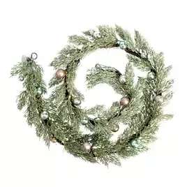 Argos Home 6ft Pre-Lit Foliage and Baubles Christmas Garland - £12.50 with click & collect @ Argos