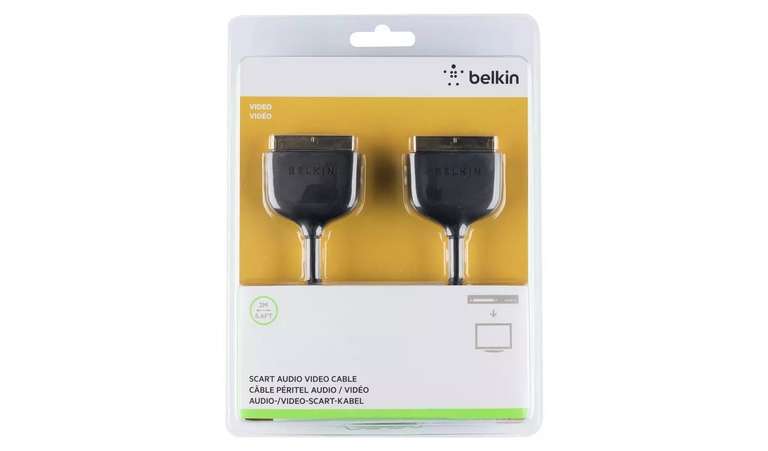 Belkin 2m Scart Cable Clearance £1 in Sainsburys Harrogate