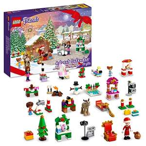 LEGO Friends 41706 Advent Calendar 2022 Set, 24 Children's Christmas Toys with Santa Claus, Snowman and Reindeer Figures £17.60 @ Amazon