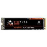 Seagate FireCuda 530, 1 TB, Internal SSD, M.2 PCIe Gen4 ×4 NVMe 1.4, transfer speeds up to 7300 MB/s