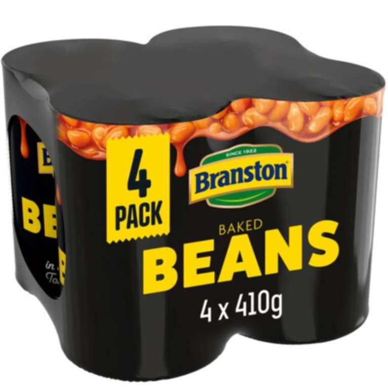 Branston Baked Beans 4x410g - £2 instore at B&M, Sunderland