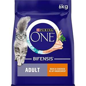 Purina dry adult cat food 6kg