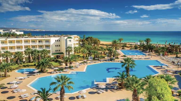 4 star AI 7nts - Marillia Hotel Yasmine Hammamet, Tunisia £393.86pp from Newcastle 22 March tui package