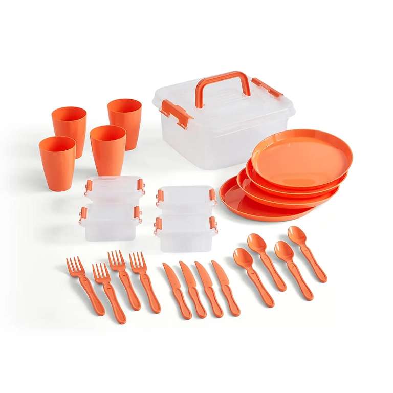 25 Piece Tigerlily Picnic Set £5.60 click and collect @ Dunelm