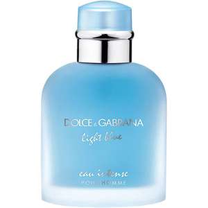 Eau de Parfum Spray 200ml Dolce&Gabbana Light Blue Pour Homme Eau Intense - £51.95 + £1.99 delivery with code @ Fragrance Direct