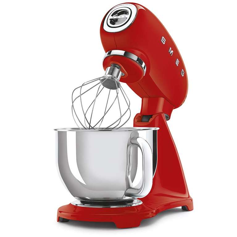 Smeg 50's Retro SMF03RDUK Stand Mixer with 4.8 Litre Bowl - Red - £219 with code + £4 delivery (UK Mainland) @ AO