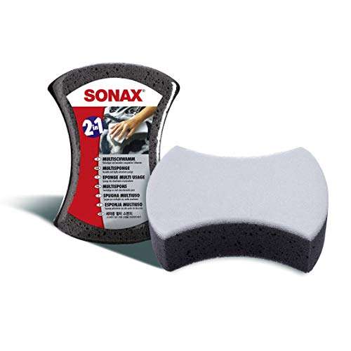 Sonax Multi Sponge (1 Piece) - the Multipurpose Car Wash Sponge 2 Sided Sponge, 20 x 14 x 6cm - £2.49 @ Amazon