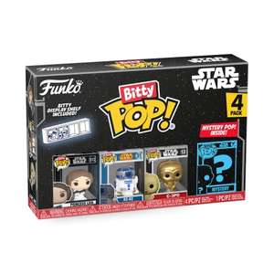 Funko Bitty POP! Star Wars - Princess Leia, R2-D2, C-3PO and A Surprise Mystery Mini Figure - 0.9 Inch (2.2 Cm) Collectable