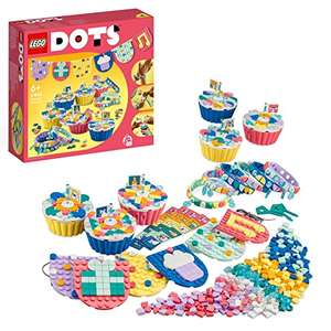 LEGO 41806 DOTS Ultimate Party Kit, Kids Birthday Games And DIY Party Bag Fillers With Toy Cupcakes, Bracelets And Bunting