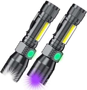iToncs Black Light Rechargeable Torches [2 Pack] - £14.99 Sold by BESTING-EU @ Amazon