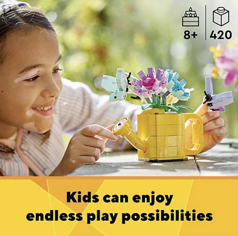 LEGO 31149 Creator 3in1 Flowers in Watering Can (Free C&C)