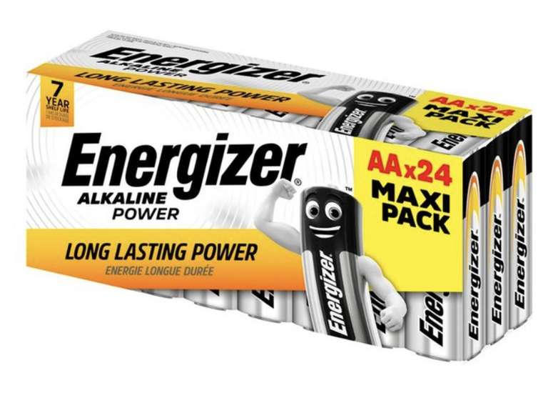 Energiser AA Batteries Maxi pack, 24 Pack for £8.49 @ Onbuy / TradeNRG