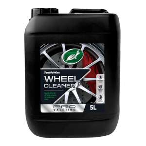 Turtle Wax Alloy Wheel Cleaner Pro Valeting 5 Ltr - £16 with code @ eBay / turtlewaxeurope