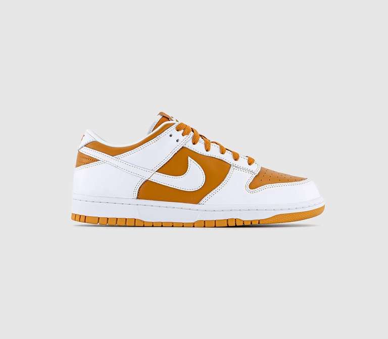 NIKE Dunk Low Dark Curry White Dunk Low Trainers