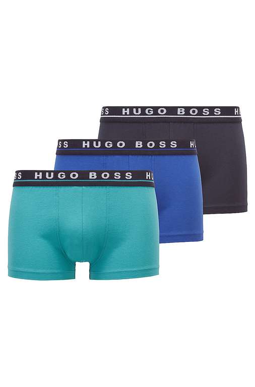 Hugo Boss 3 Pack Stretch Cotton Trunks - £19 @ Hugo Boss