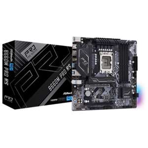ASRock B660M PRO RS PCIe 4.0 MATX LGA1700 DDR4 Motherboard £103.09 with a code @ TechNextDay