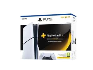 Sony PS5 Slim Disc Console with PS Plus Premium 24 Month Subscription with code
