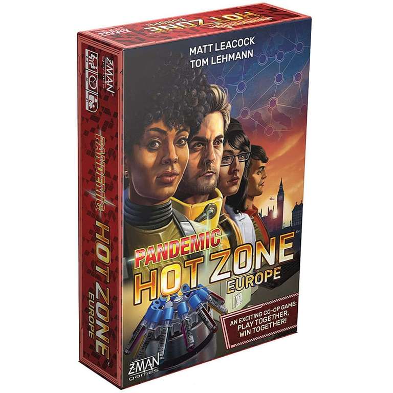 Pandemic: Hot Zone Europe Board Game