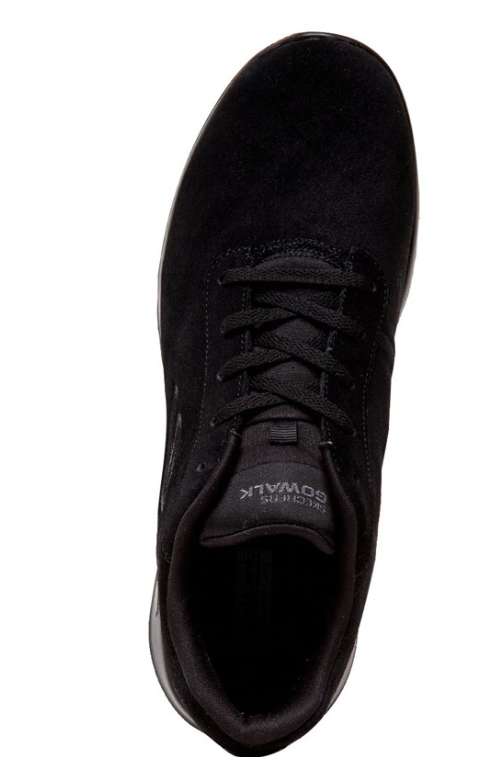 SKECHERS Mens GOwalk Max Suede Evaluate Trainers Black/Black £29.99 + Delivery £4.99 From M&M Direct