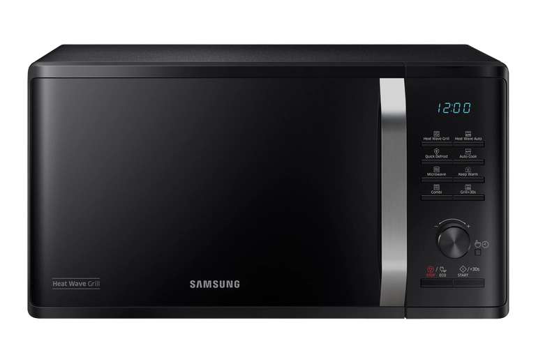 MW3500K Microwave Oven with Heat Wave Grill, 23L (MG23K3575AK) £80.10 with code @ Samsung
