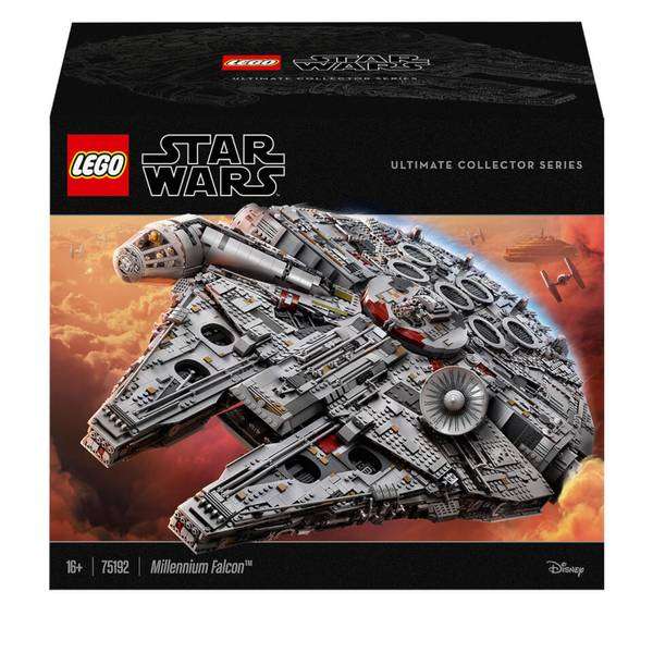 LEGO Star Wars Millennium Falcon Set 75192 - £549 with cashback / £599.99 without + £1.99 delivery @ Zavvi