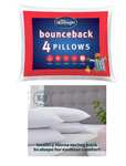 Silentnight Bounceback Pillows, 4 Pack - £14.66 (Free Click & Collect) @ Argos