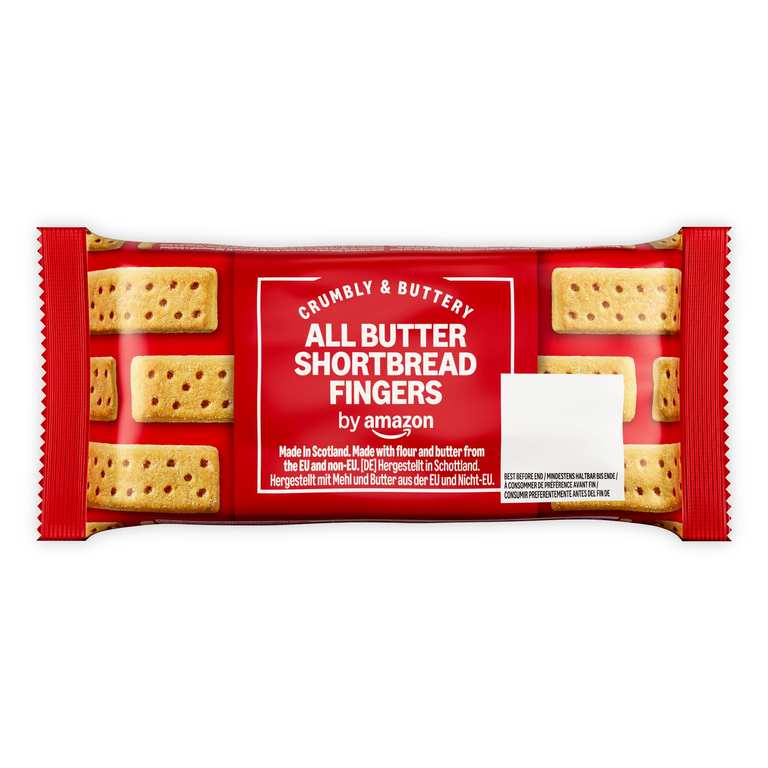 by Amazon All Butter Shortbread Fingers, 210g - S&S £1.16