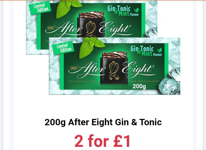 New Gin and Tonic flavoured After Eights are coming soon