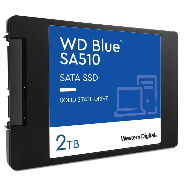 2 X 2TB Western Digital Blue SATA SA510 SSDs ( £91.49 each )