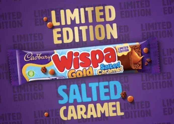 Wispa Gold Salted Caramel 48g Bars are 4 for £1 @ Farmfoods Rochdale